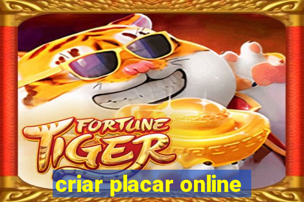 criar placar online